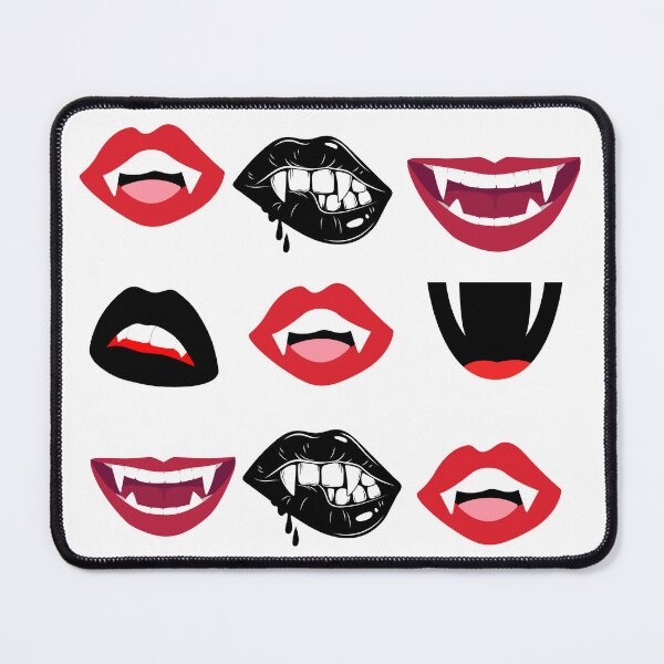 Item preview, Vampire Fangs Graphic | Gothic Horror Teeth Design designed and sold by Sarah English.