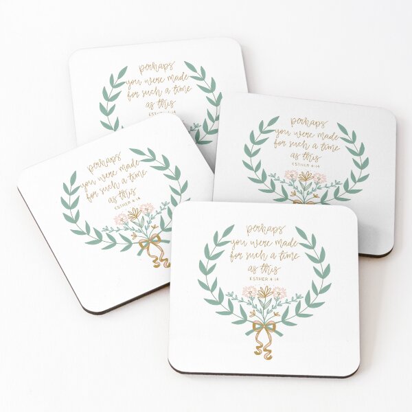 Item preview, Victory Laurel Esther 4:14 HandLettered Scripture Illustration designed and sold by apcreatively.