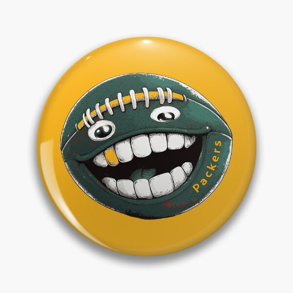 Item preview, Funny Green Bay Packers Football  designed and sold by MaryFiore.