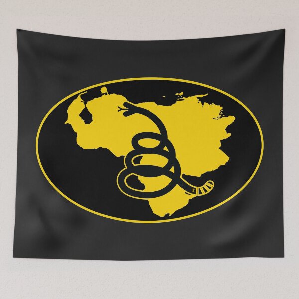 Item preview, VENEZUELA - Freedom Is The Superpower - Modern Gadsden Snake Flag - Dont Tread On Me design designed and sold by pelagio.