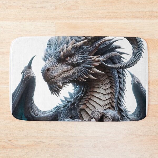 Item preview, Elder Gray Goat Dragon  designed and sold by Gena Walsh.