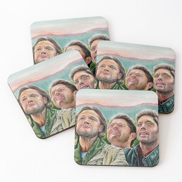 Item preview, Team Free Will (Sam, Cas, Dean) - Supernatural designed and sold by sidewinder-art.