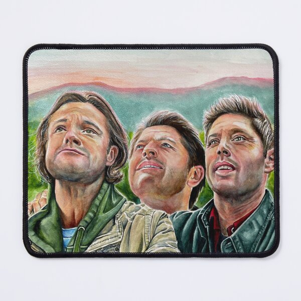 Item preview, Team Free Will (Sam, Cas, Dean) - Supernatural designed and sold by sidewinder-art.