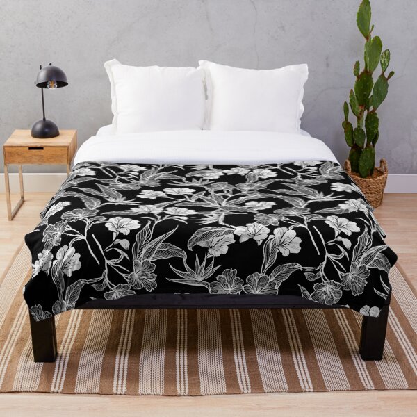 Item preview, Ethereal Night Garden - Gothic Floral Pattern designed and sold by Equinox-Ds.