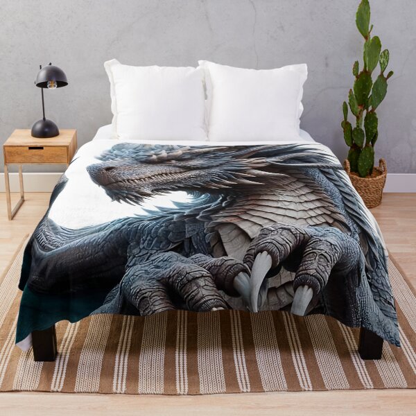 Item preview, Elder Gray Goat Dragon designed and sold by Gena Walsh.