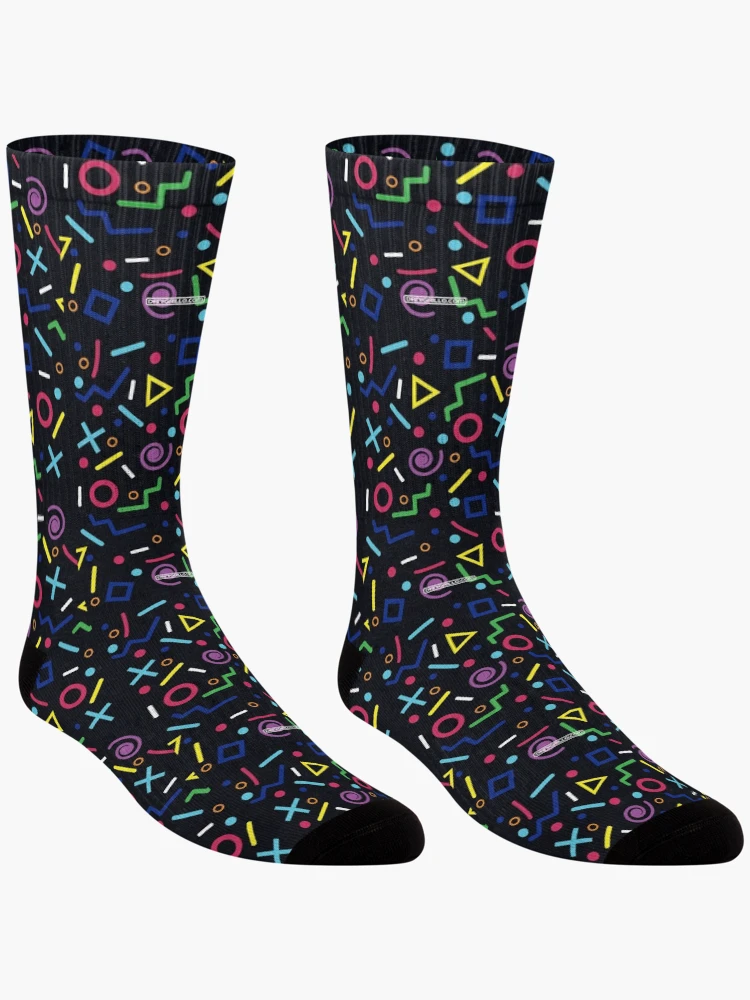 Thumbnail 3 of 5, Socks, Retro Style Arcade Rug designed and sold by danigrillo.