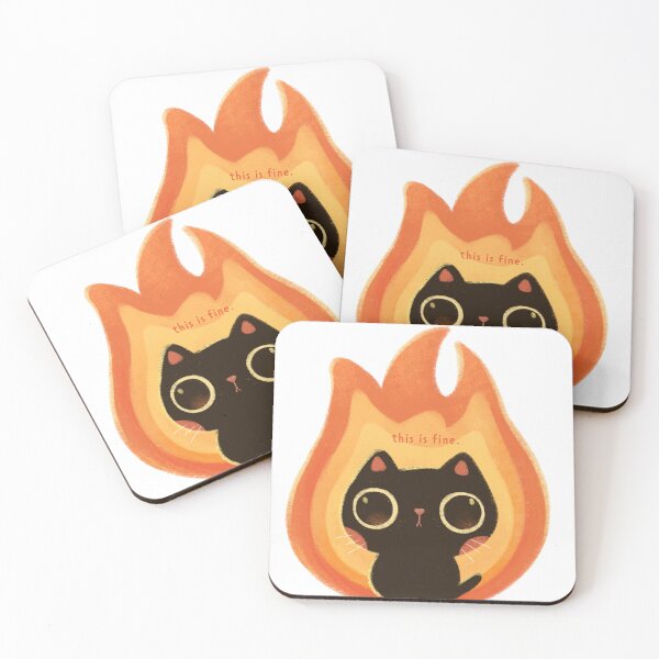 Item preview, This is Fine Kitty designed and sold by tramdoodles.