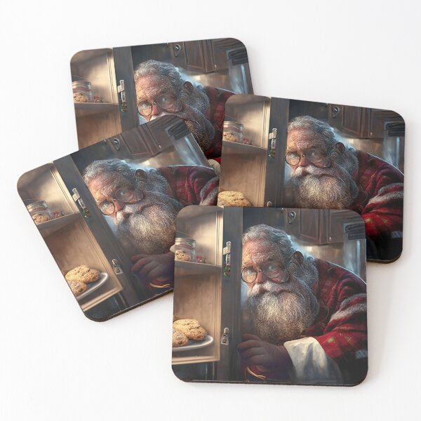 Item preview, Sneaky Santa Steals a Cookie designed and sold by jrtwynam.