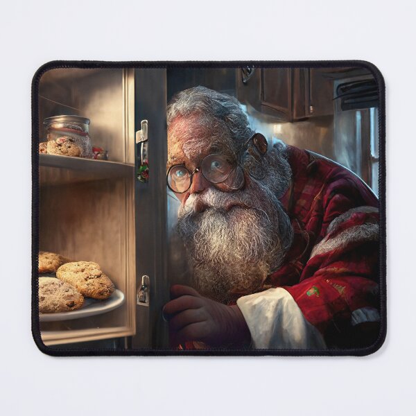 Item preview, Sneaky Santa Steals a Cookie designed and sold by jrtwynam.
