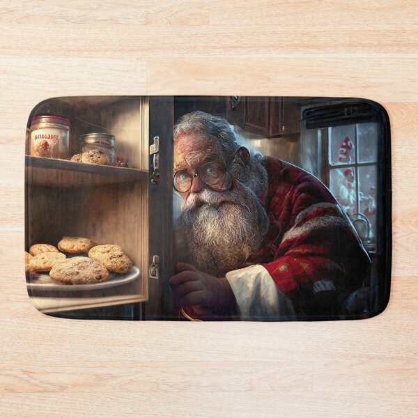 Item preview, Sneaky Santa Steals a Cookie designed and sold by jrtwynam.
