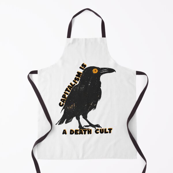 Item preview, Capitalism is a death cult Raven artwork designed and sold by Spellhound.