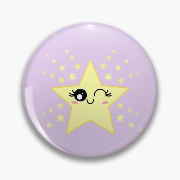 Item preview, Cute Smiling light Yellow Twinkle Star Shining designed and sold by HoppRock.