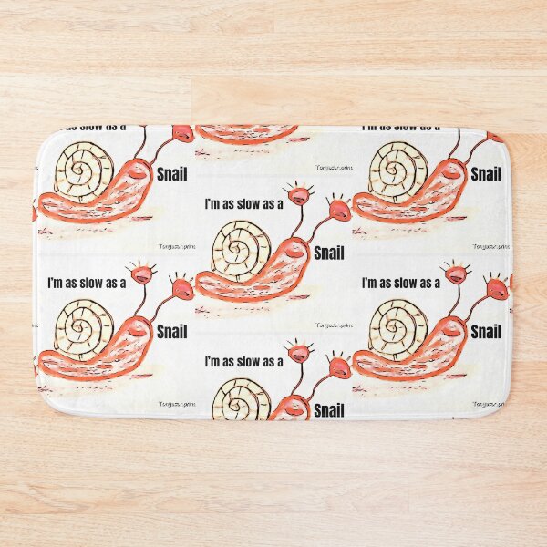 Item preview, As slow as snail designed and sold by Tonyasartprints.