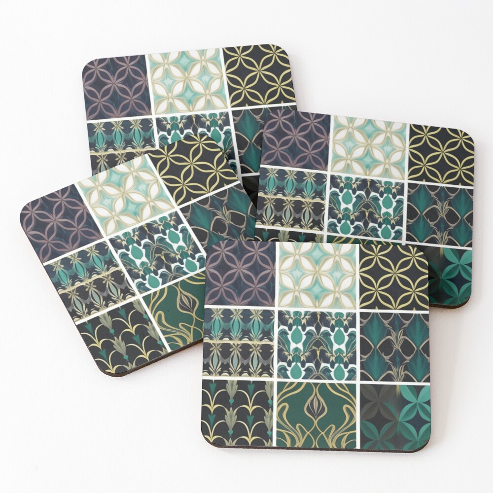 Item preview, Coasters (Set of 4) designed and sold by Roxburylane.