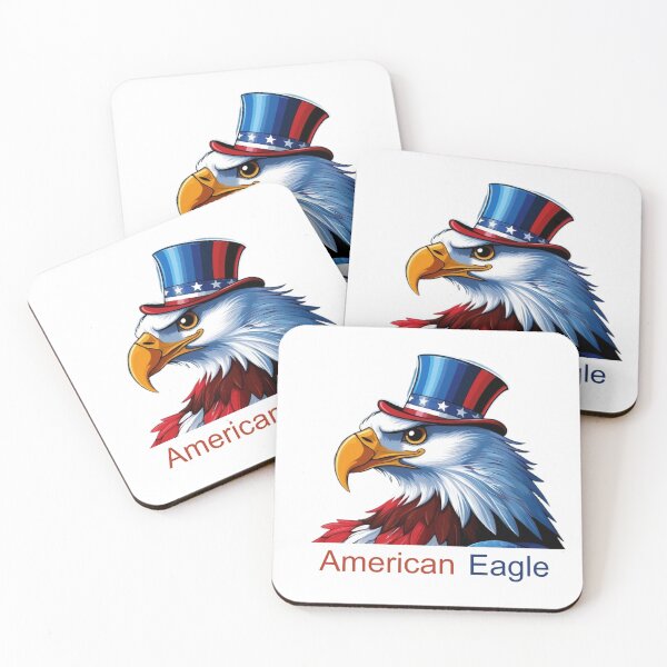 Artikelvorschau, Clipart des Amerikanischen Adlers. entworfen und verkauft von Vegasstickers.