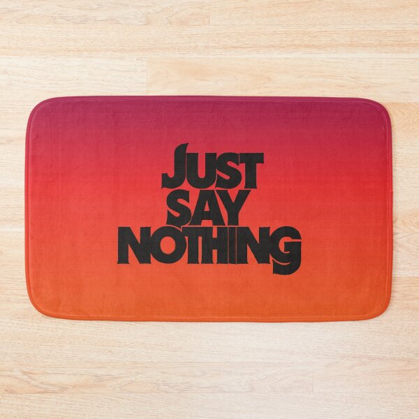 Item preview, Retro 80s-Inspired 'Just Say Nothing' Poster for Unique Wall Art designed and sold by SorryFrog.
