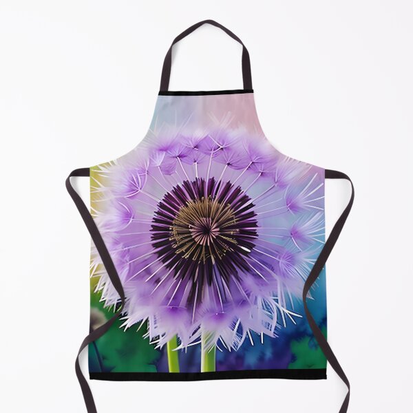 Item preview, Purple Dandelion Floral Collection - pillows, backpacks, canvas prints, comforters designed and sold by Imaginarium Depot - ImaginariumDepot.us.
