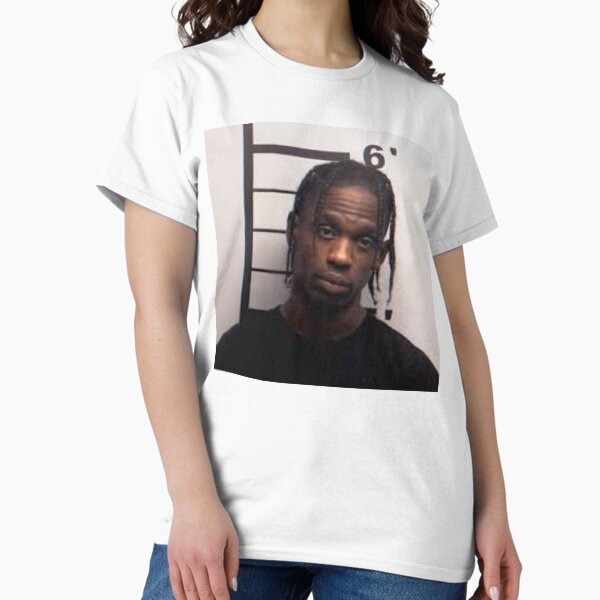 Aperçu de l'œuvre travis scott mugshot créée et vendue par studio-wood.