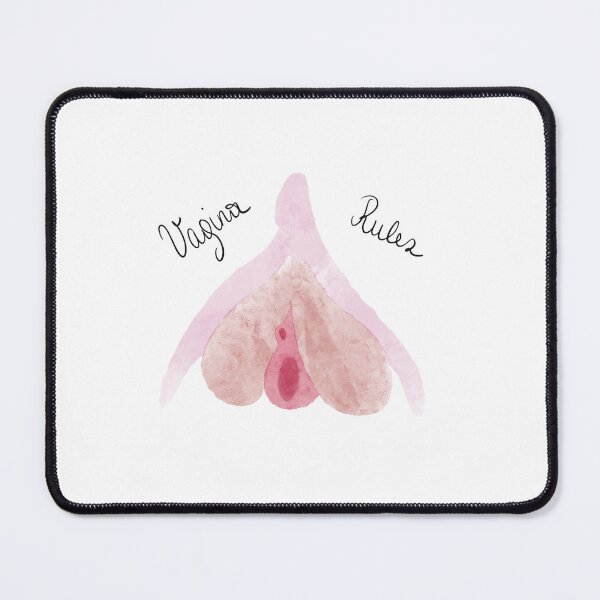 Item preview, Vagina Rules (watercolor) designed and sold by aline-humbert.
