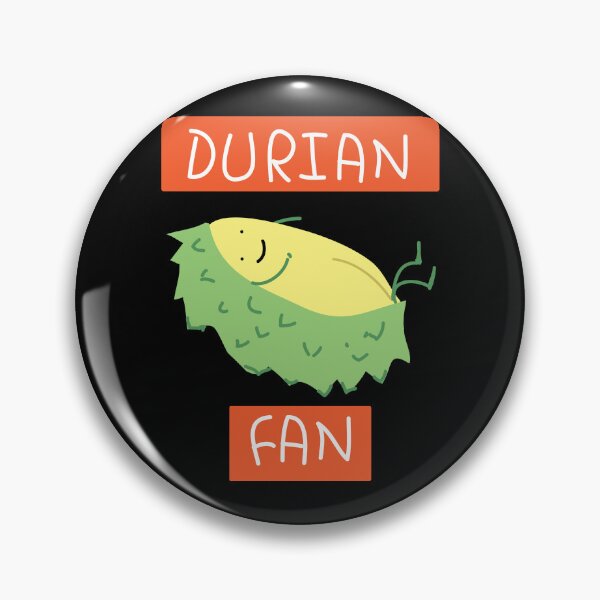 Item preview, Durian fan designed and sold by fluffyfamcraft.