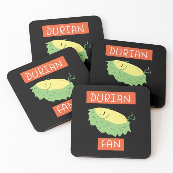 Item preview, Durian fan designed and sold by fluffyfamcraft.