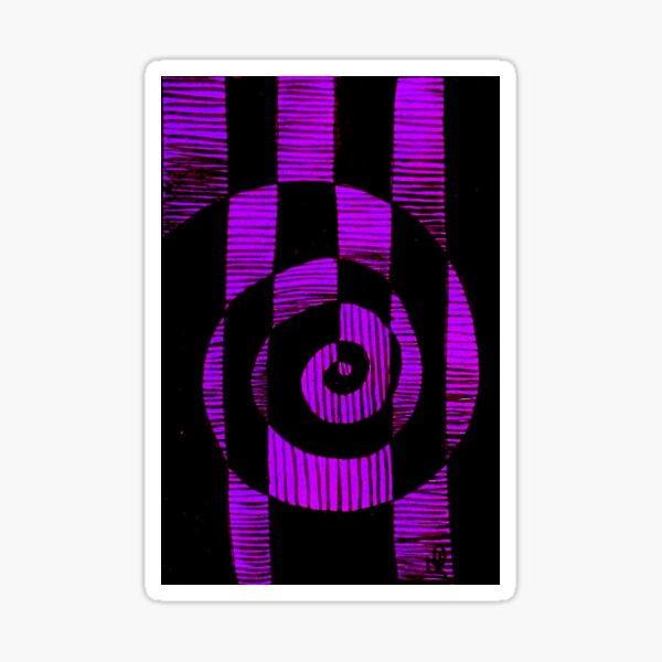 Item preview, Hot Fuschia Swirl designed and sold by fuschiaworks.