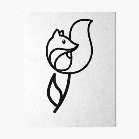 Item preview, cute fox tulip designed and sold by Creative Dead End.