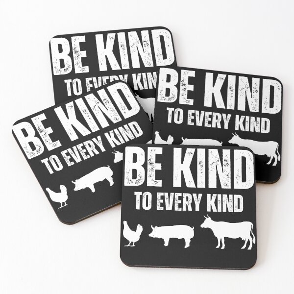 Item preview, Be Kind To Every Kind - Anti Meat, Veganism and Animal Rights designed and sold by TheInkyOwl-TIO.