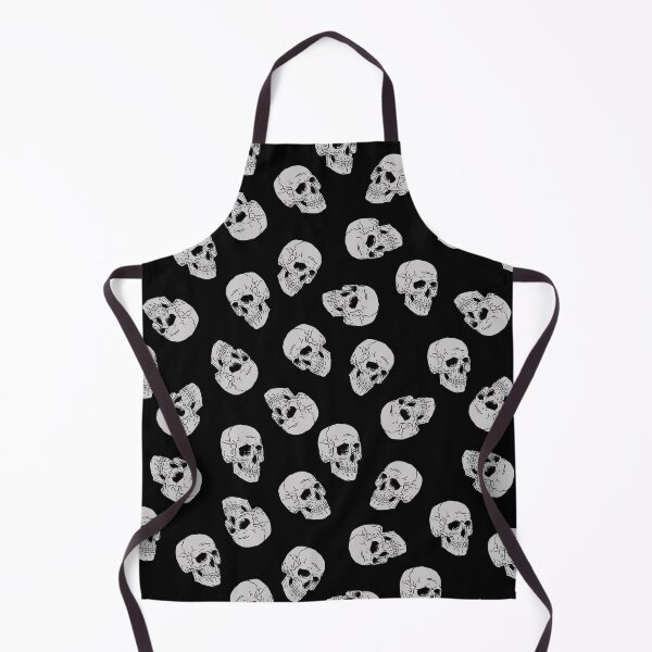 Item preview, smiling skeleton bone head skull designed and sold by Sticker Mage.