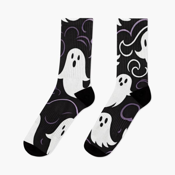 Item preview, Spooky Ghostly Pattern designed and sold by LyssasMindArt.