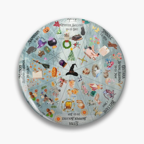 Item preview, Seasons Of The Witch - Northern Hemisphere designed and sold by WitchyWayAU.