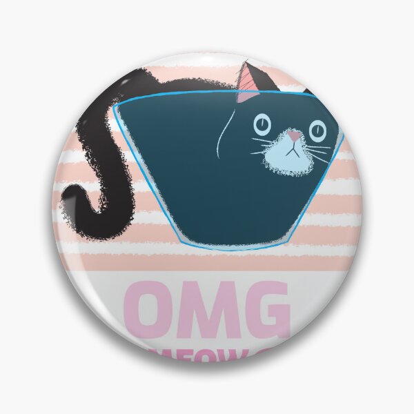 Artikelvorschau, OMG, OH MEOW GOTT lustige Katze Merch entworfen und verkauft von ChowdersTee.