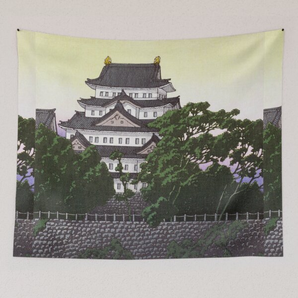 Item preview, Nagoya Castle by Kawase Hasui designed and sold by Takeda-art.