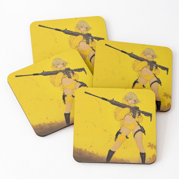 Item preview, YELLOW ZOMBIE GIRL :  HAMMER SQUAD  designed and sold by Zen Candy 3000 Travis Nicholas Zariwny.