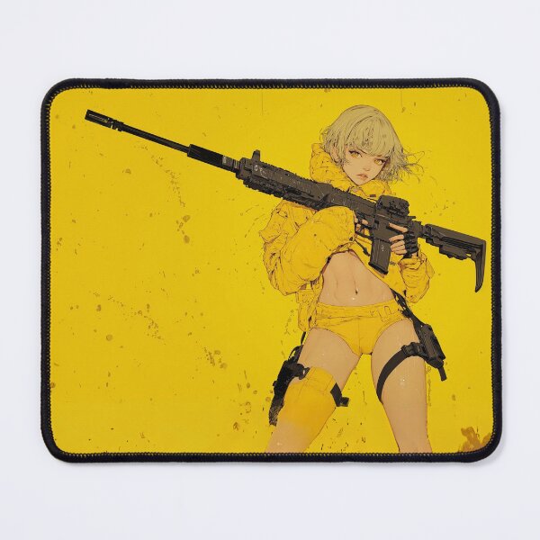 Item preview, YELLOW ZOMBIE GIRL :  HAMMER SQUAD  designed and sold by Zen Candy 3000 Travis Nicholas Zariwny.