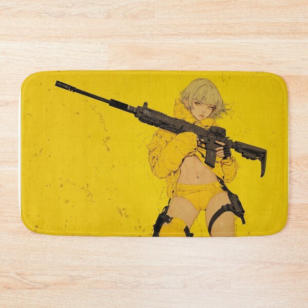 Item preview, YELLOW ZOMBIE GIRL :  HAMMER SQUAD  designed and sold by Zen Candy 3000 Travis Nicholas Zariwny.