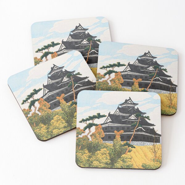 Item preview, Okayama Castle by Kawase Hasui designed and sold by Takeda-art.