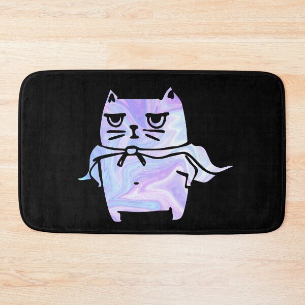 Aperçu de l'œuvre Chat héros holographique créée et vendue par kapsell.