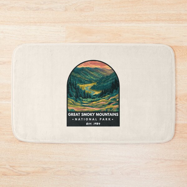 Item preview, Great Smoky Mountains National Park, Vintage travel designed and sold by PinkandP.