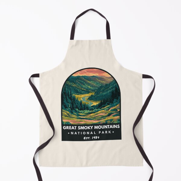 Item preview, Great Smoky Mountains National Park, Vintage travel designed and sold by PinkandP.