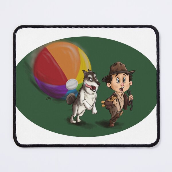 Item preview, The Dog's Name Was Indiana designed and sold by OptionJoe Art.