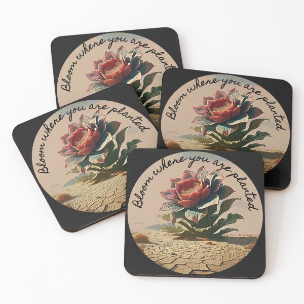 Item preview, Bloom where you are planted designed and sold by GlassPenny.