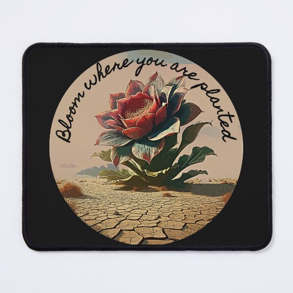 Item preview, Bloom where you are planted designed and sold by GlassPenny.