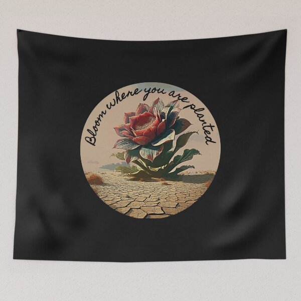 Item preview, Bloom where you are planted designed and sold by GlassPenny.