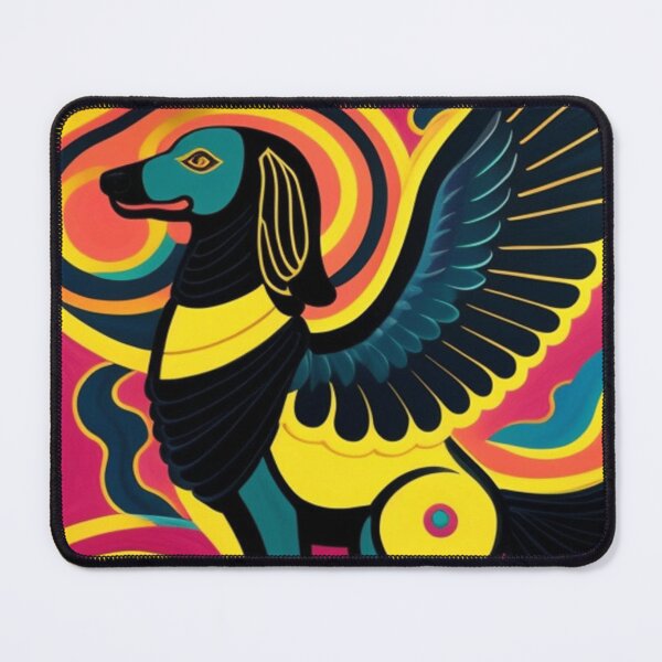 Item preview, Winged dog designed and sold by Roxburylane.