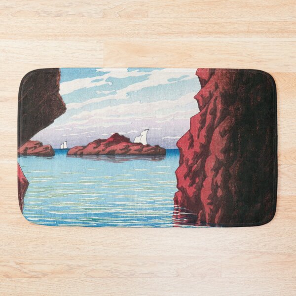Item preview, Kojaku Cavern at Oga Peninsula by Kawase Hasui designed and sold by Takeda-art.