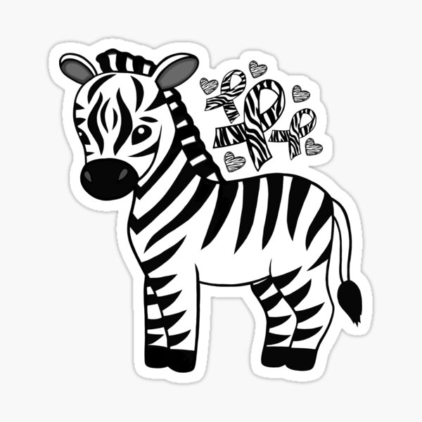 Item preview, Rare Diseases Zebra  designed and sold by CaitlynConnor.