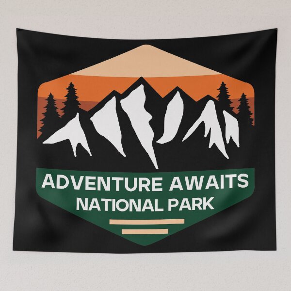 Item preview, Adventure Awaits National Park designed and sold by Nature-Book.