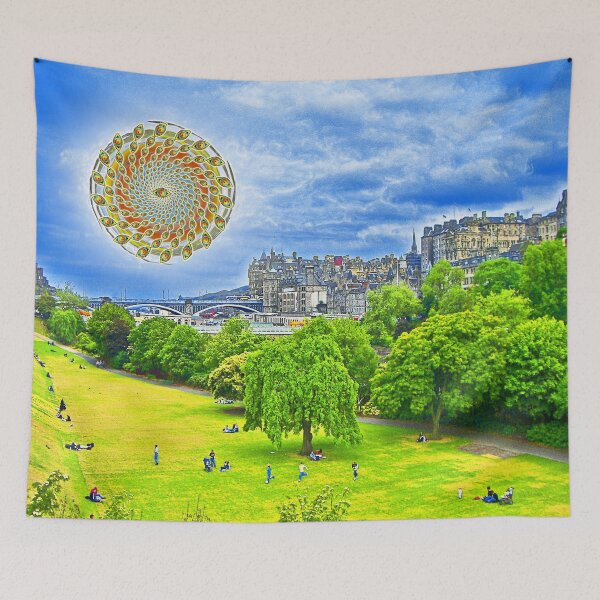 Item preview, EdinburghParkSkEyeView designed and sold by Klaus Bremner (Autotelic Art).