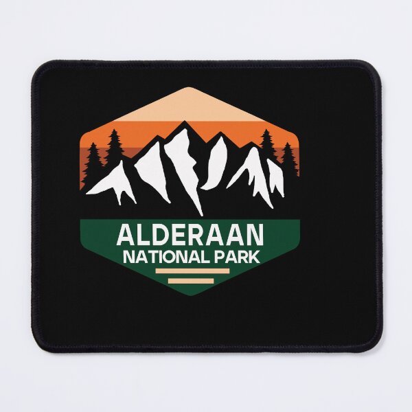 Item preview, Alderaan National Park designed and sold by Nature-Book.